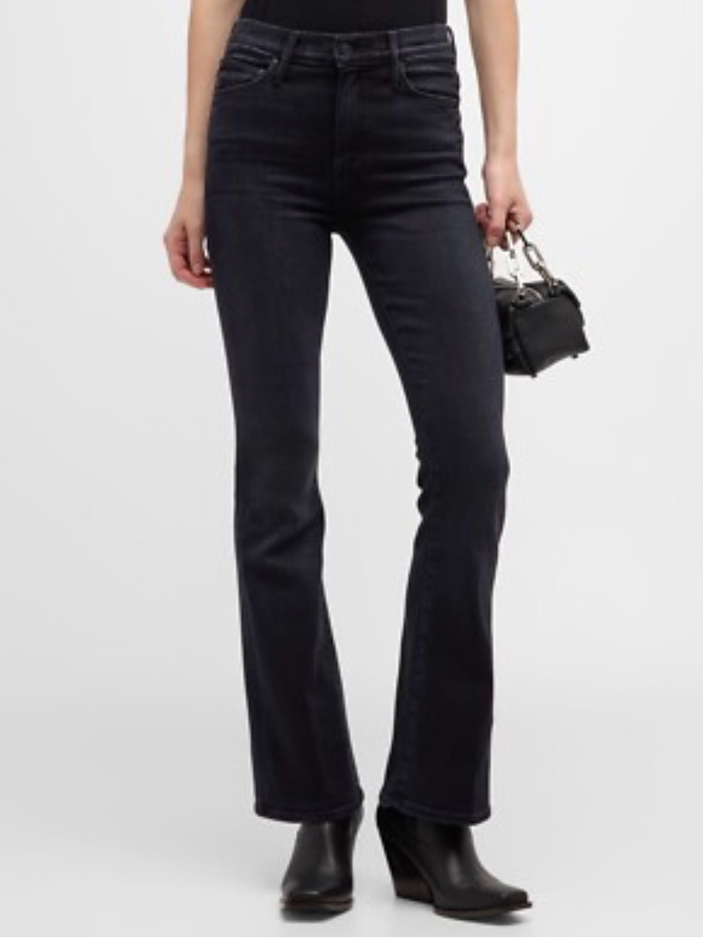 Mother black The weekender denim jeans- Size 28